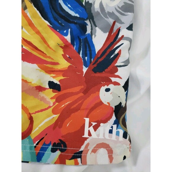 KITH Kids Swim Trunk Voyage Colorful Short Parrot Bird Animal Print Boy Size 12 - Picture 2 of 13